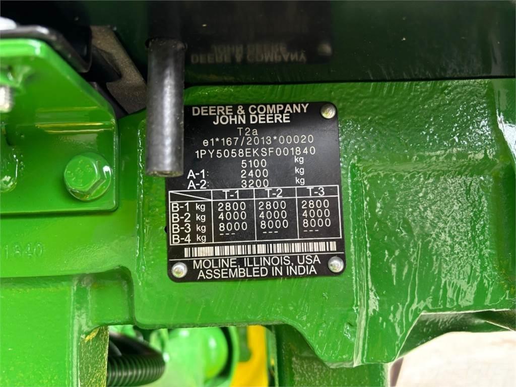John Deere 5058E 拖拉机/农用车