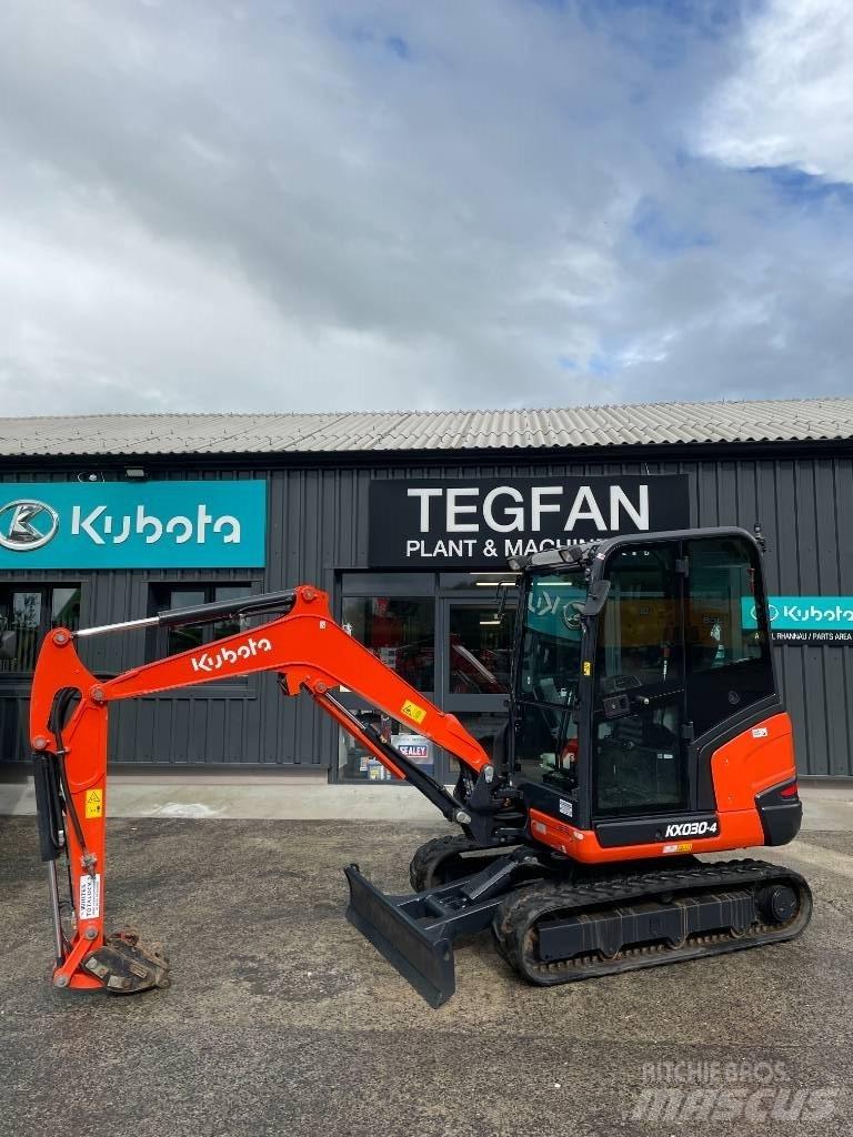 Kubota KX 030-4 小型挖掘机