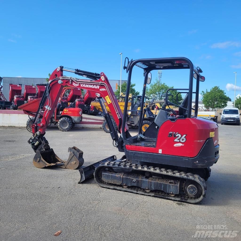 Yanmar SV26 Ess+ 小型挖掘机