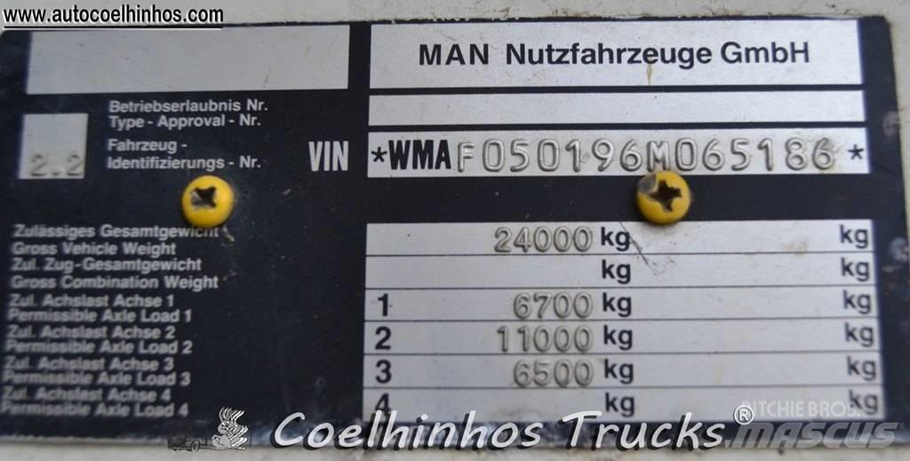 MAN 26.292 平板栏板货车