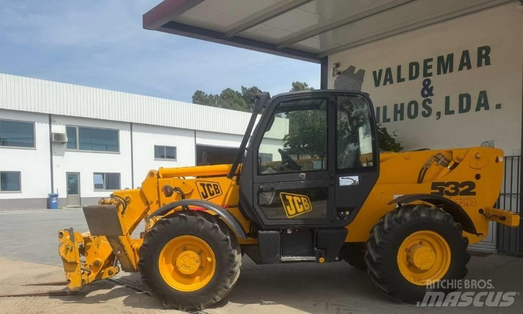 JCB 532-120 伸缩臂叉装车|叉装车