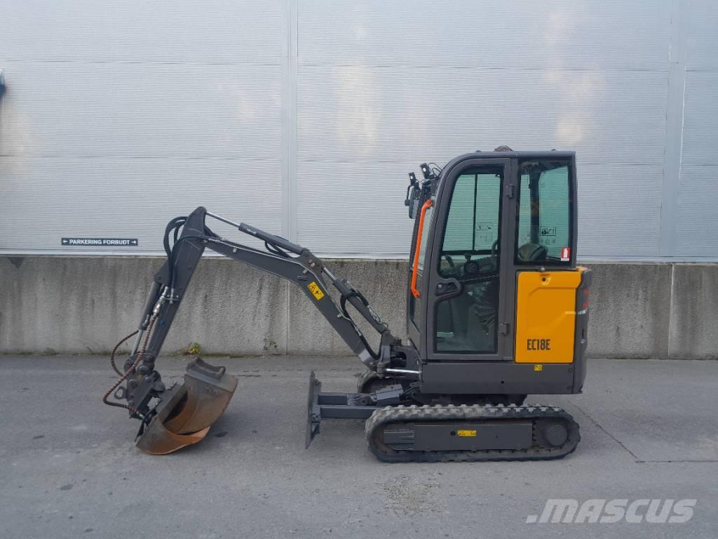 Volvo EC18E 小型挖掘机