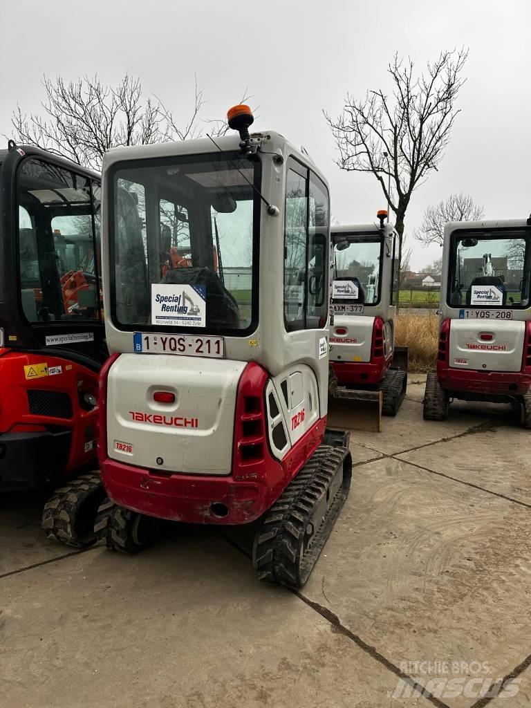 Takeuchi TB 216 小型挖掘机