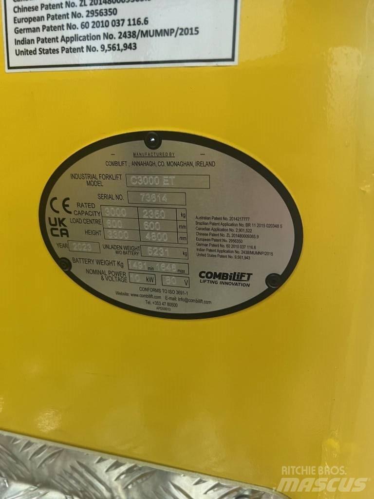 Combilift C3000ET 电动叉车