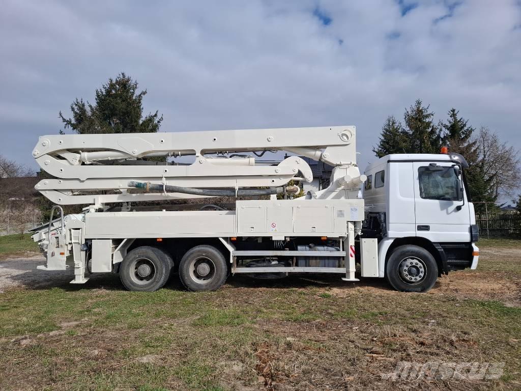 Mercedes-Benz Actros 混凝土输送泵|布料机