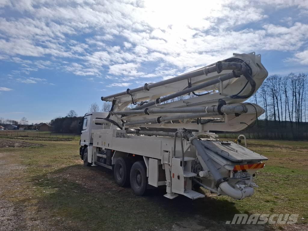 Mercedes-Benz Actros 混凝土输送泵|布料机