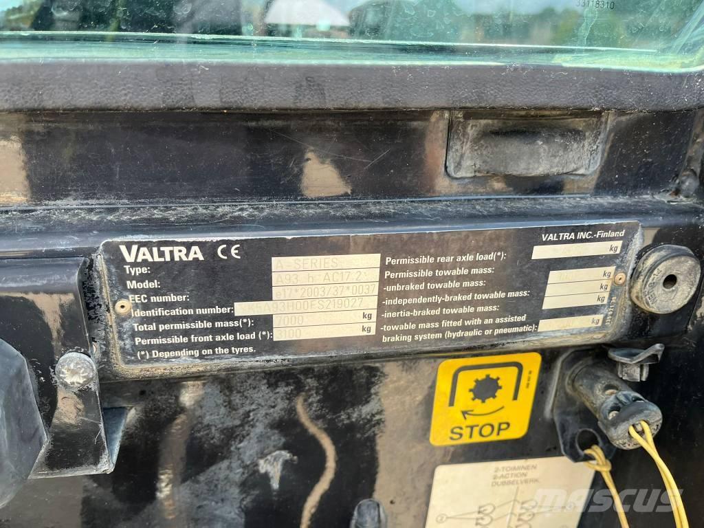 Valtra A 93 拖拉机/农用车
