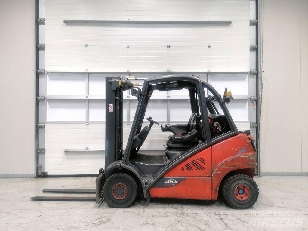 Linde H25T-02 天然气叉车