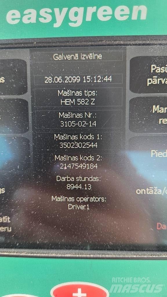 JENZ HEM 582 Z 木材削片机