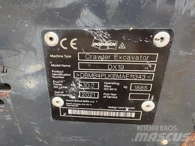 Doosan DX 19Z 小型挖掘机
