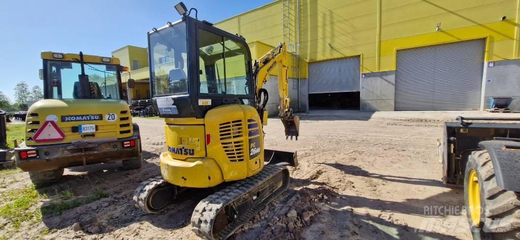 Komatsu PC 26 MR 小型挖掘机