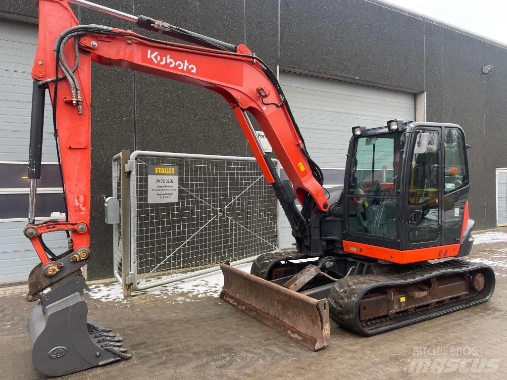 Kubota KX080-4a 中型挖掘机
