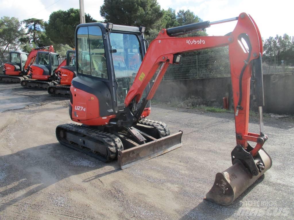 Kubota U 27-4 小型挖掘机