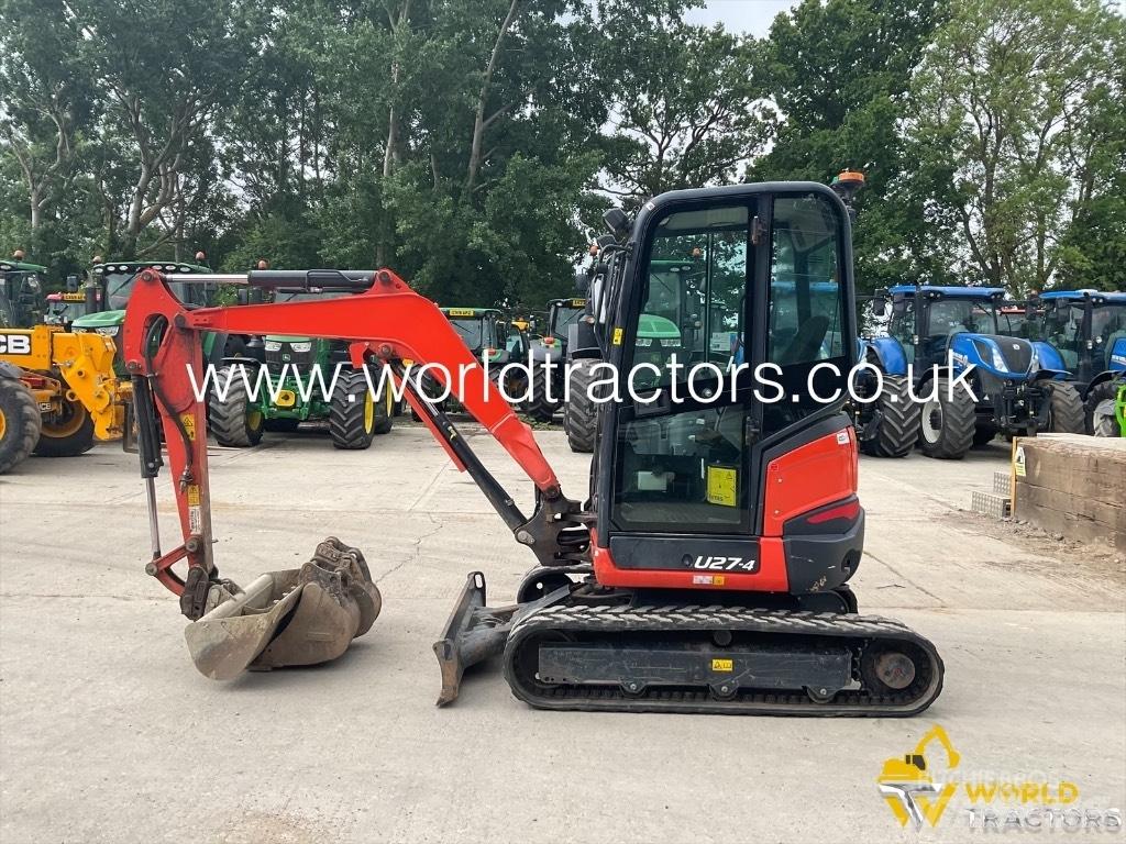 Kubota U 27-4 小型挖掘机