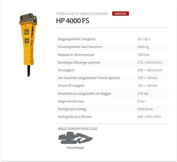 Indeco HP 4000 FS 破碎锤
