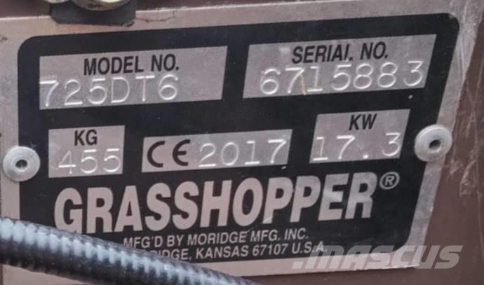 Grasshopper 725 DT 6 零回转割草机