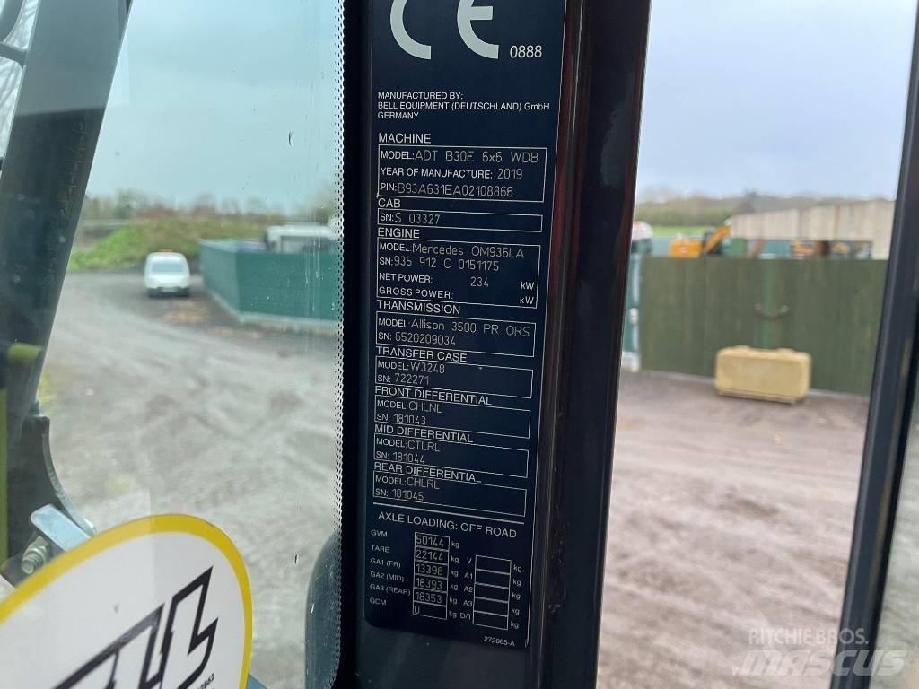 Bell B 30 E 铰接式自卸车