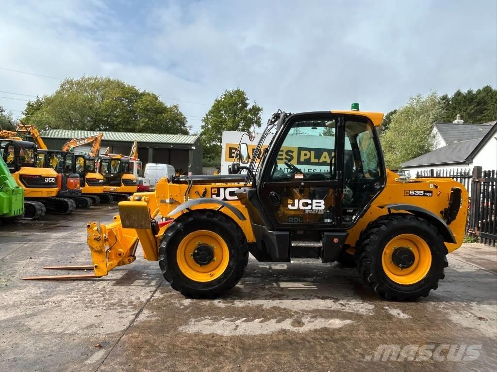 JCB 535-125 Hiviz 伸缩臂叉装车|叉装车