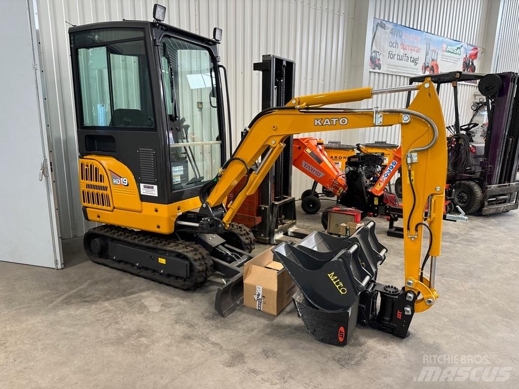 Kato HD 19vxt 小型挖掘机
