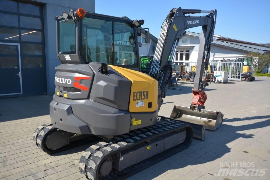 Volvo ECR 58 F 小型挖掘机