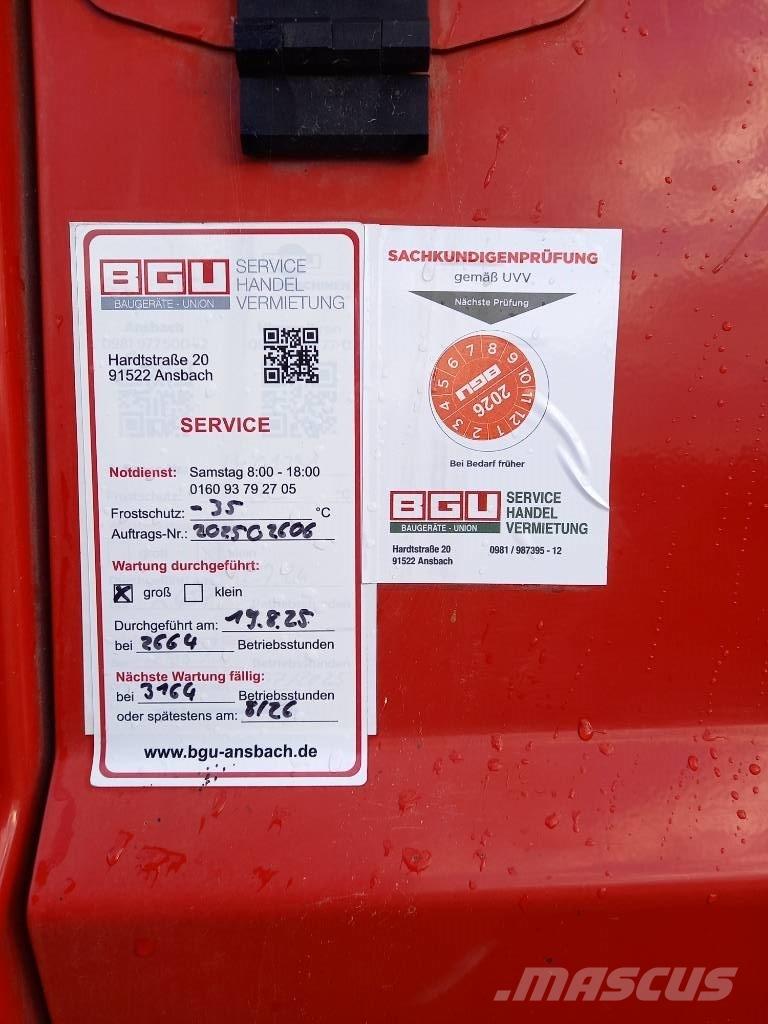 Manitou 220 TJ + 直臂高空工作平台