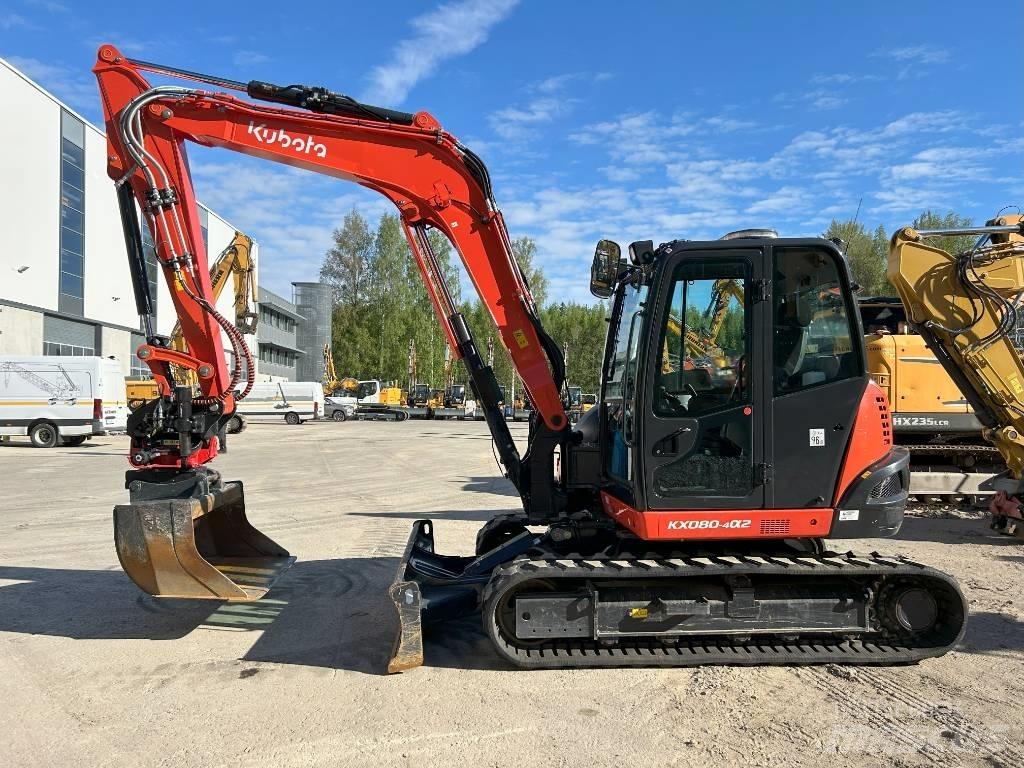 Kubota KX 080-4 A2 中型挖掘机