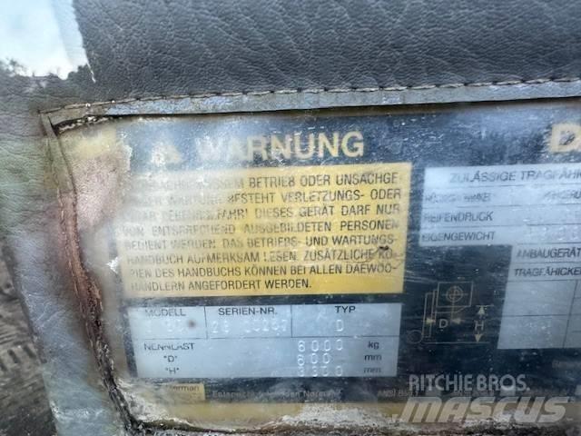 Daewoo 60 柴油叉车