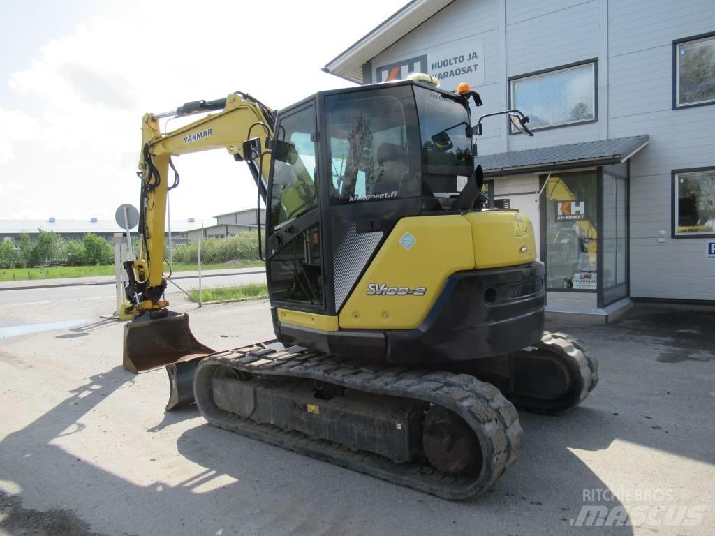 Yanmar SV 100-2A 中型挖掘机