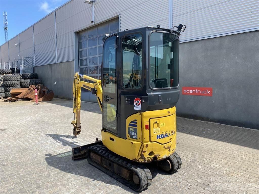 Komatsu PC16R-3HS 轮式挖掘机