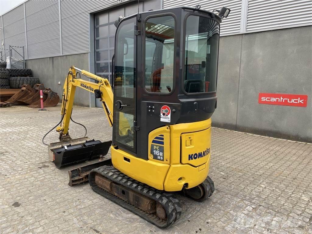 Komatsu PC16R-3HS 轮式挖掘机