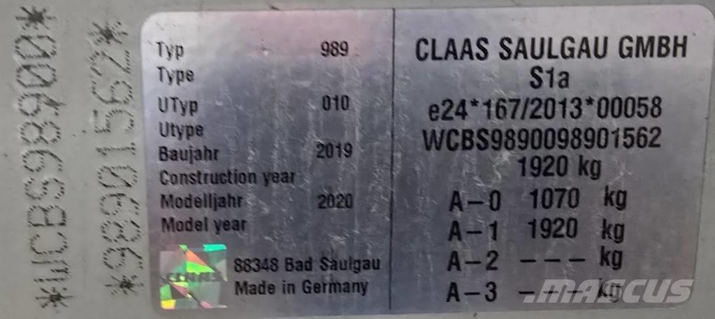 CLAAS Liner 3100 料堆整形机