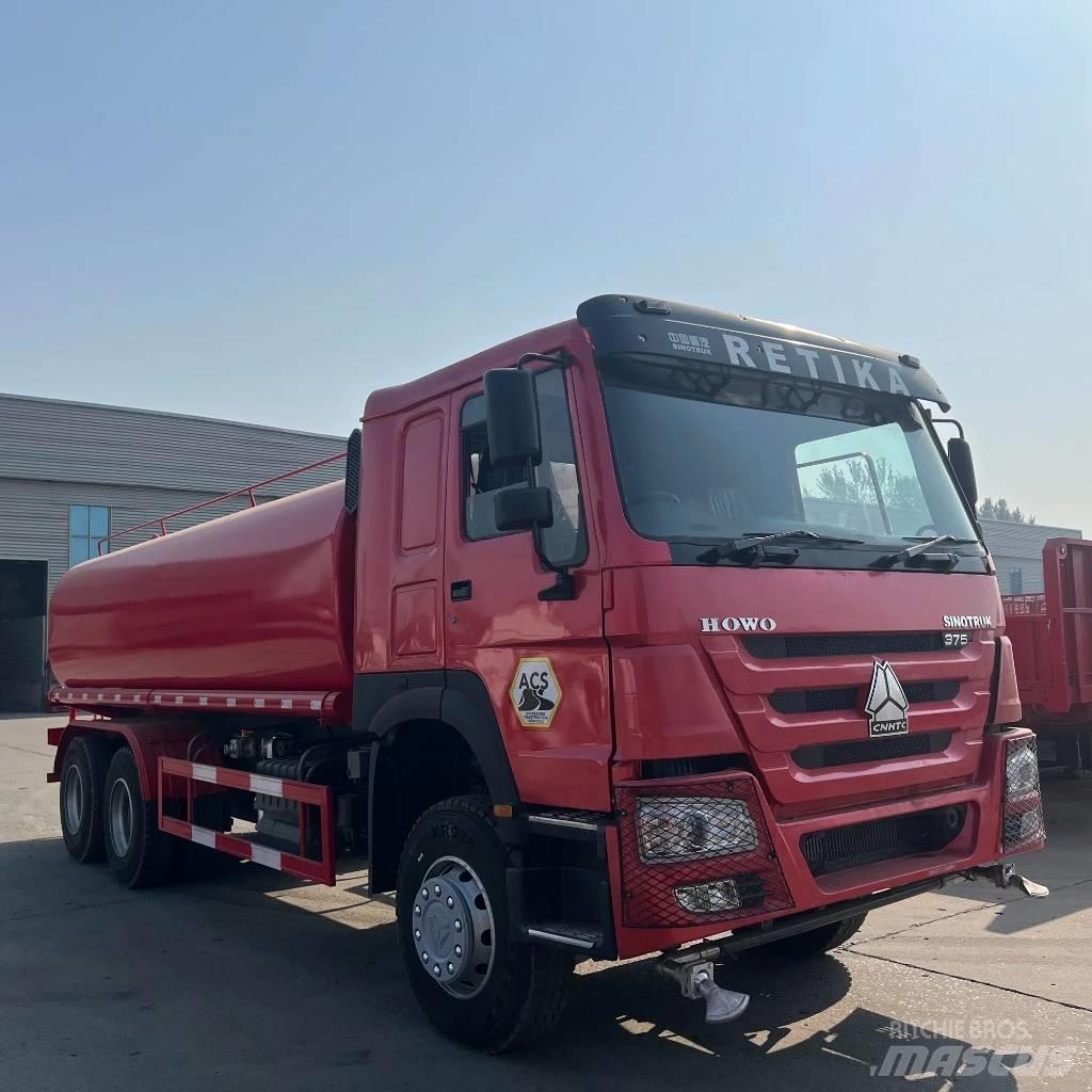 Howo 375 6x4 水罐车