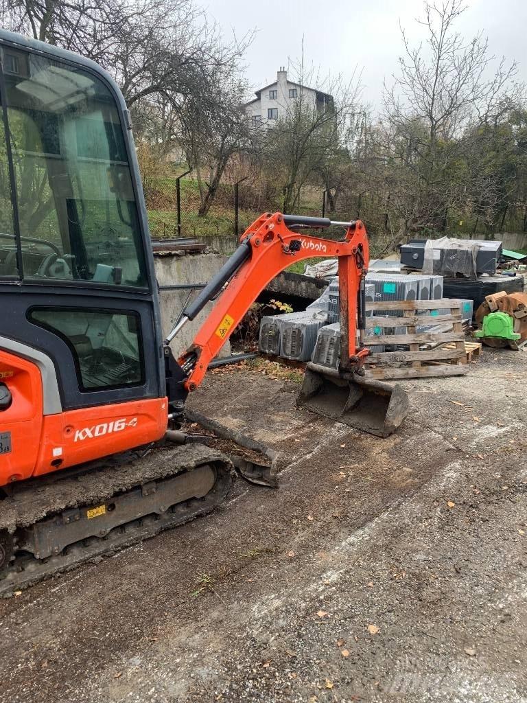 Kubota KX 016-4 小型挖掘机