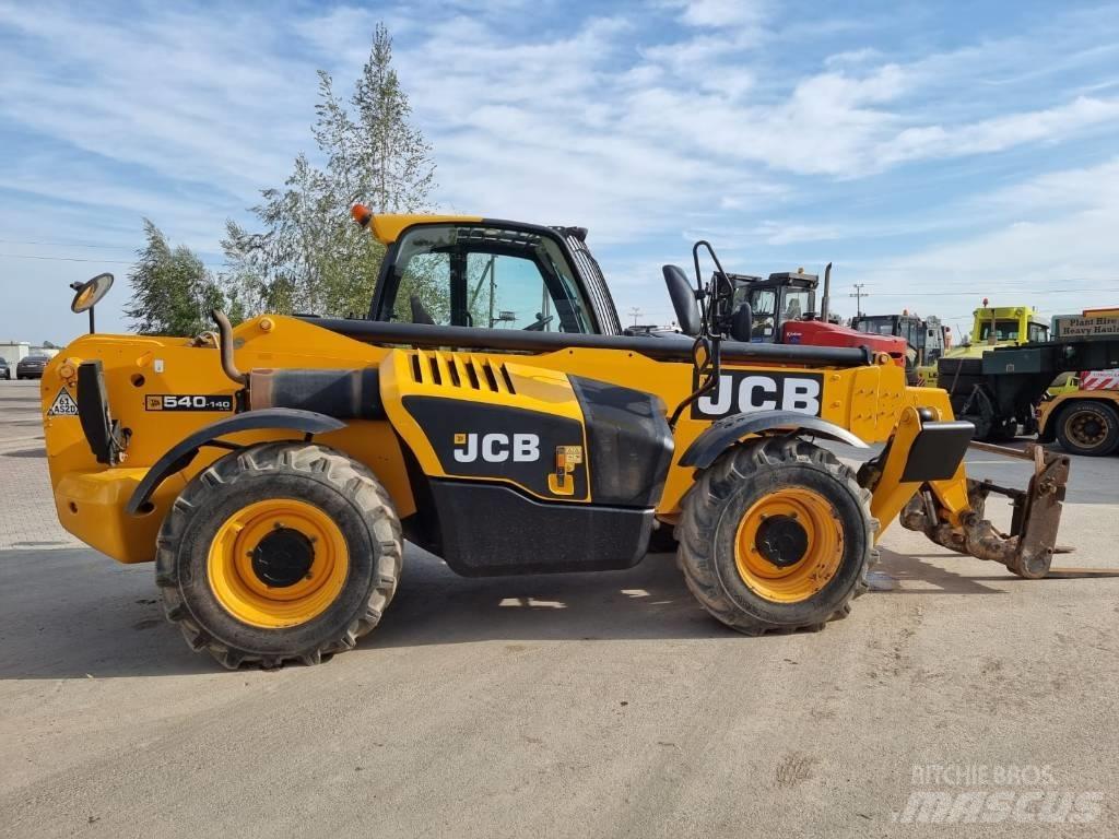JCB 540-140 Hi Viz 伸缩臂叉装车|叉装车
