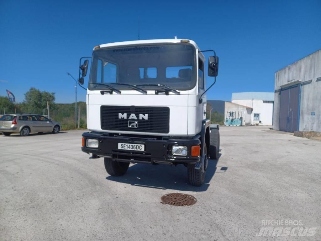 MAN 18.232 AF 4X4 平板车