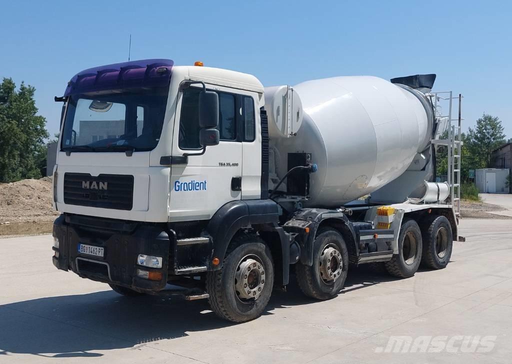 MAN TGA 35.400 混凝土搅拌车