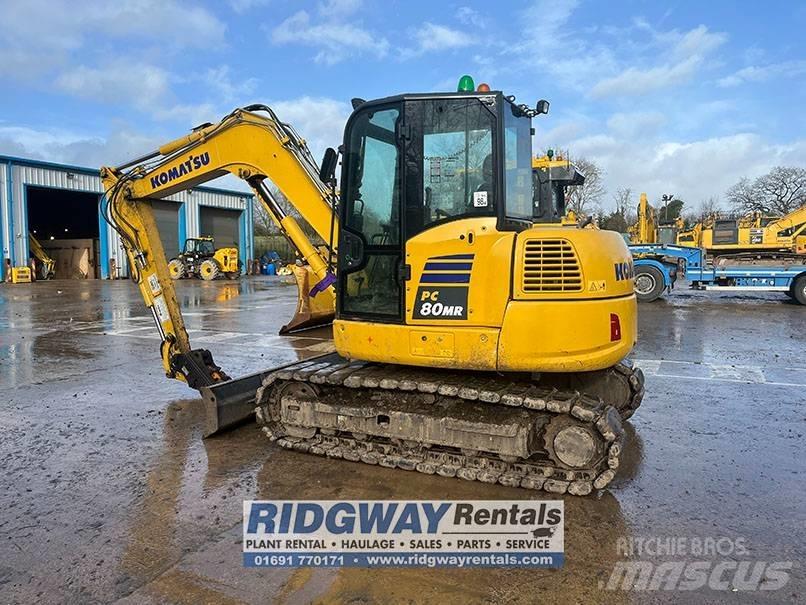 Komatsu PC 80 MR-5 中型挖掘机