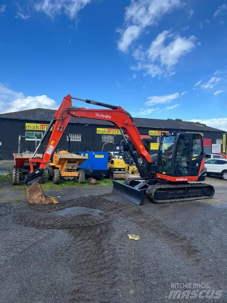 Kubota KX 080-4a 中型挖掘机