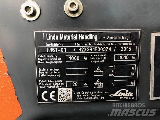 Linde H16T-01 天然气叉车