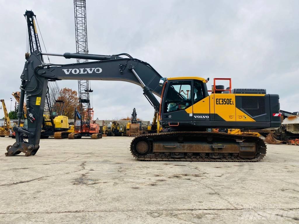 Volvo ec350el 履带挖掘机