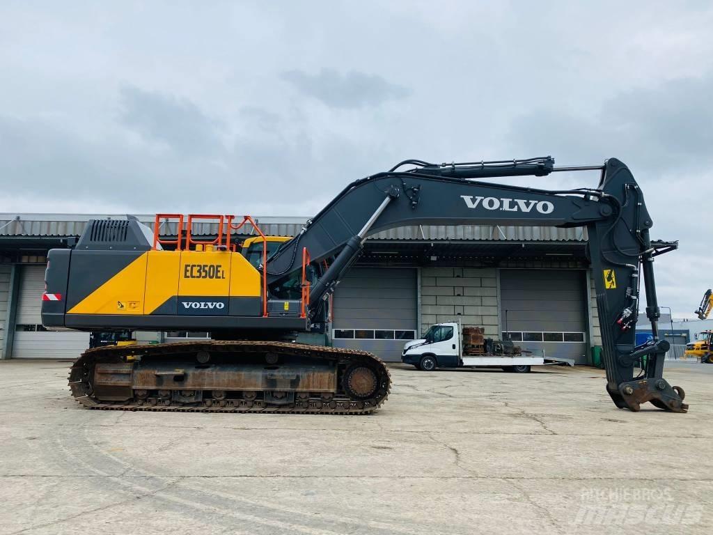 Volvo ec350el 履带挖掘机