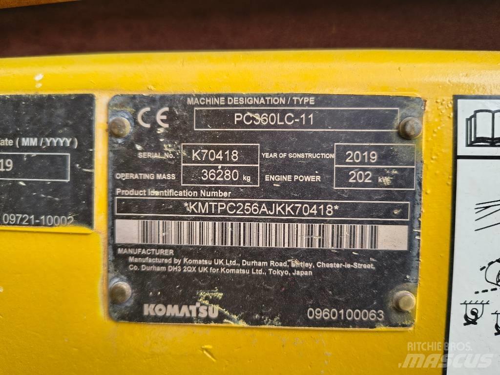 Komatsu PC 360 LC- 11 履带挖掘机