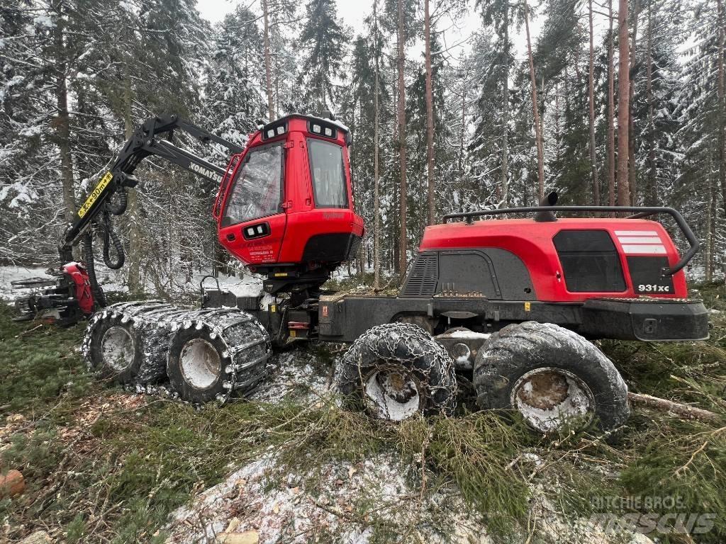 Komatsu 931xc 收割机