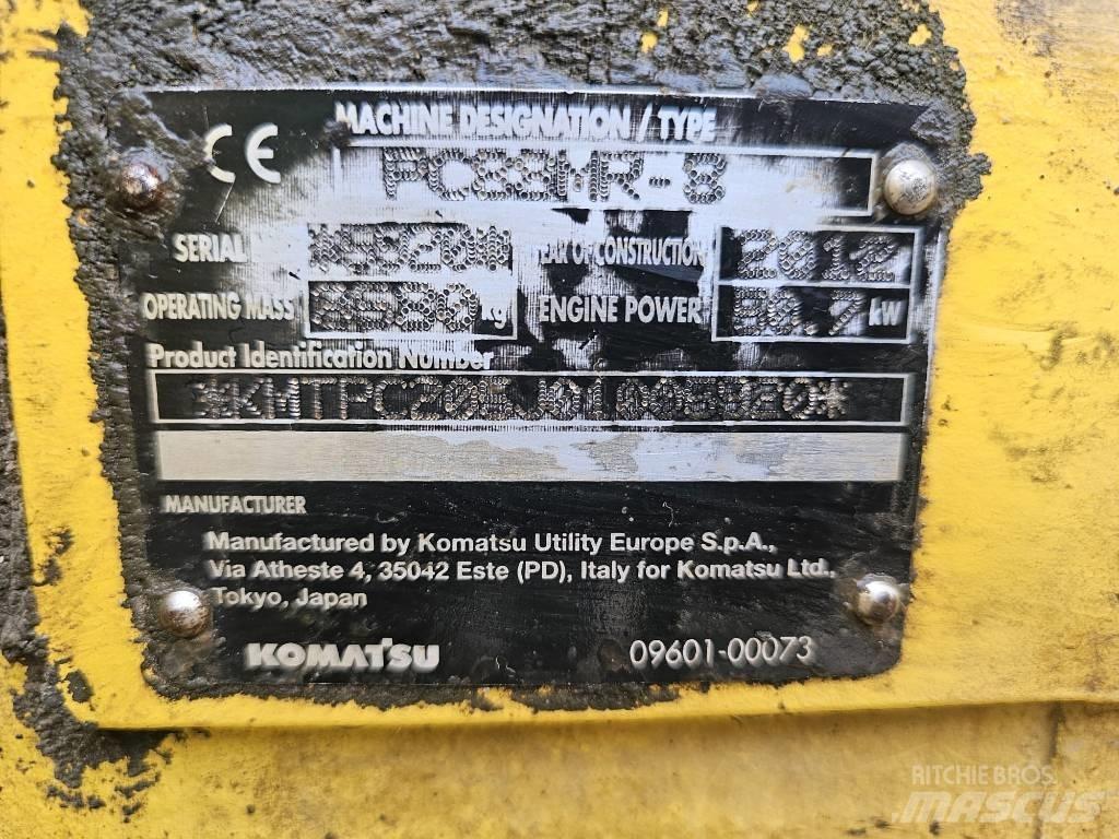 Komatsu PC 88 MR-8 中型挖掘机
