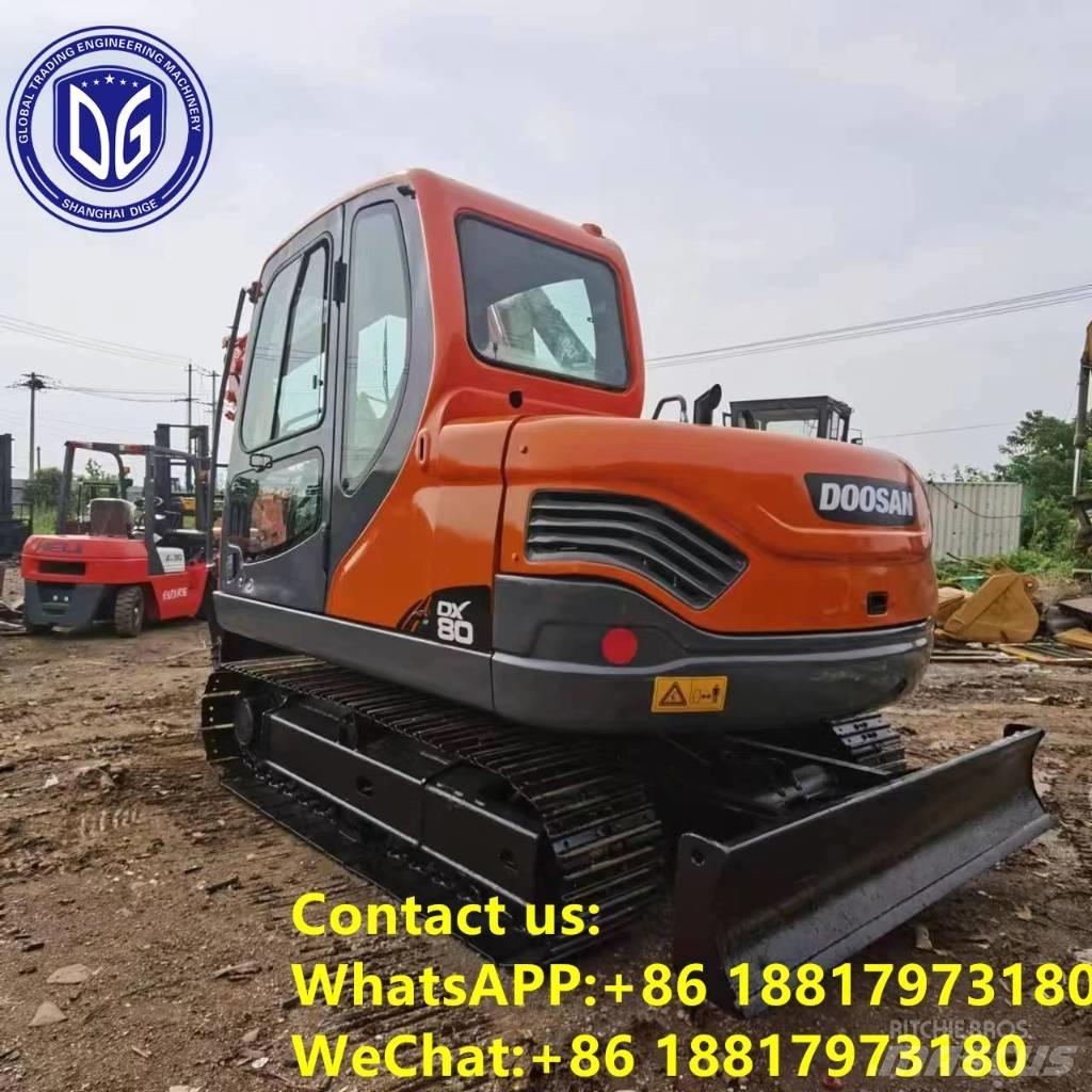 Doosan DX 80 履带挖掘机