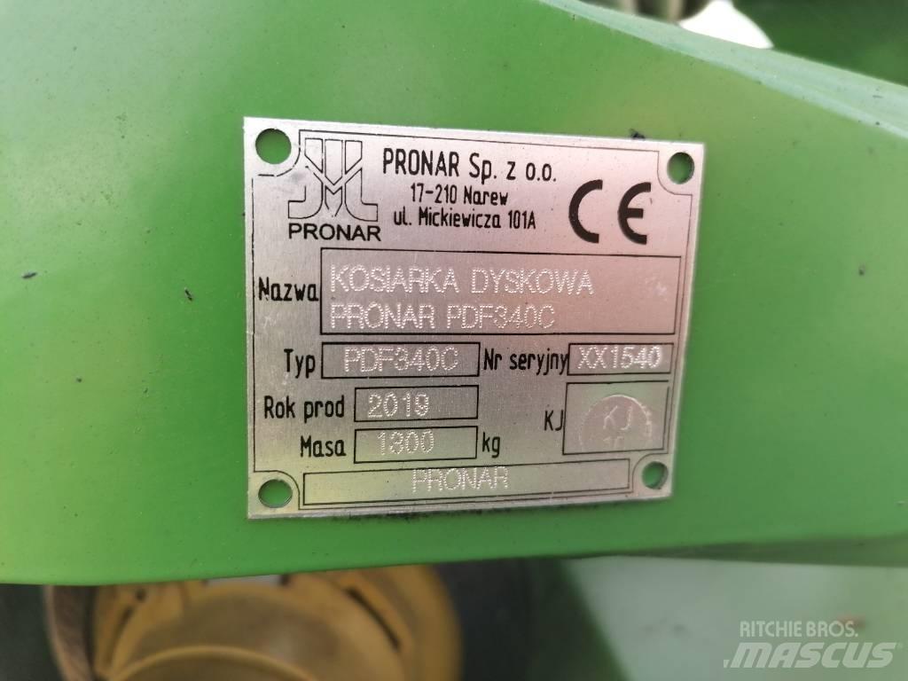 Pronar PDF340C 割草调节装置