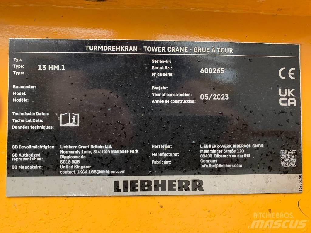 Liebherr 13HM 塔式起重机