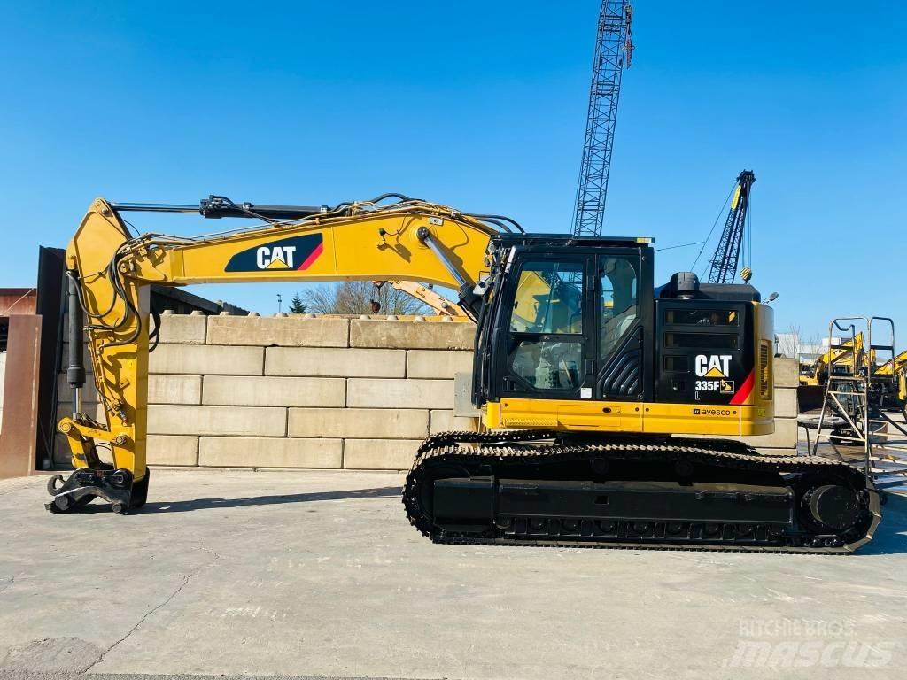 CAT 335 F L CR 履带挖掘机