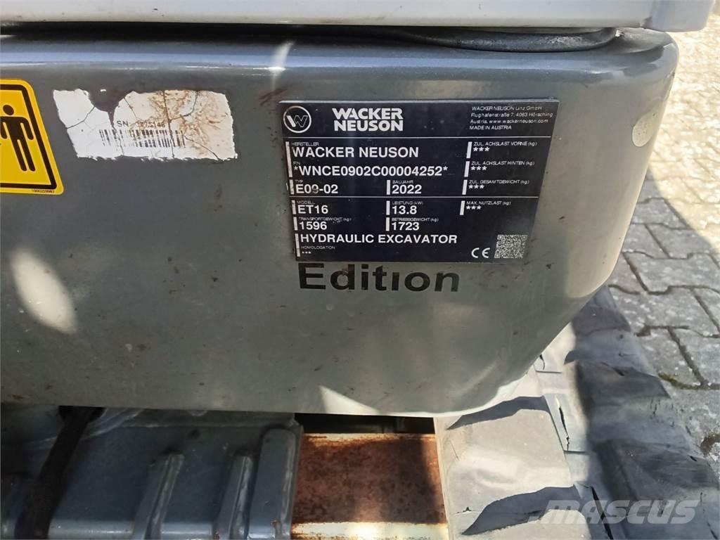 Wacker Neuson ET16 履带挖掘机