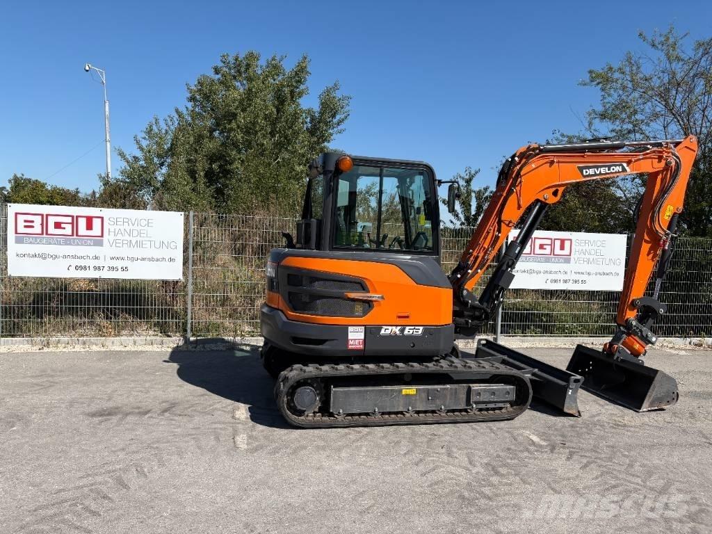 Develon DX 63-7 小型挖掘机
